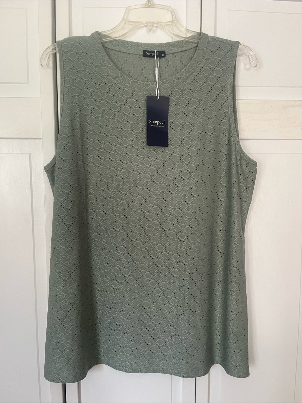 Sage Green Sleeveless Top
